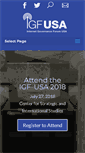 Mobile Screenshot of igf-usa.org